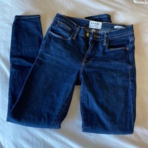 Frame Denim Le High Skinny Crop